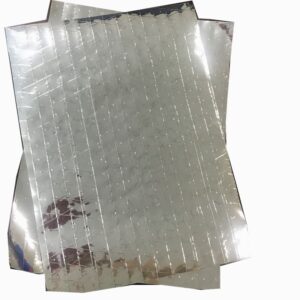 Perforated aluminum film