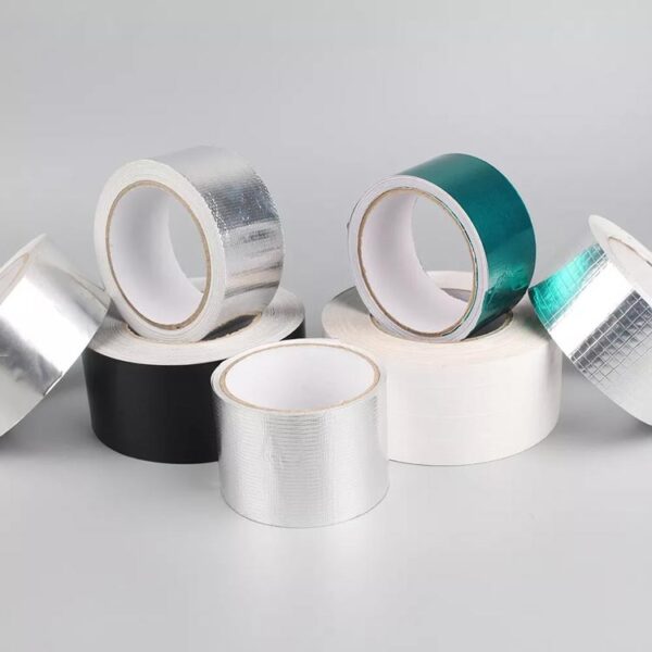High-Temperature Resistant Shading Self-Adhesive Super Waterproof Roll Aluminum Foil Tape - Image 3