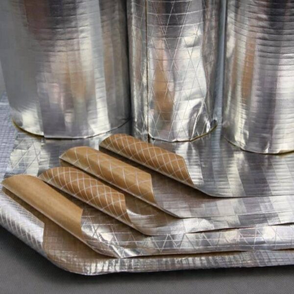 Double Sided Reflective Aluminum Foil Insulation Scrim Kraft Insulation Facing - Image 2