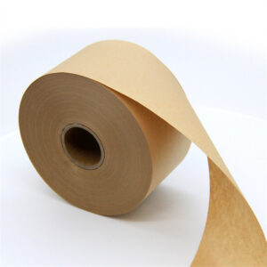 Factory Direct Sales Kraft Brown Self-Adhesive Paper Tape Packaging Tape