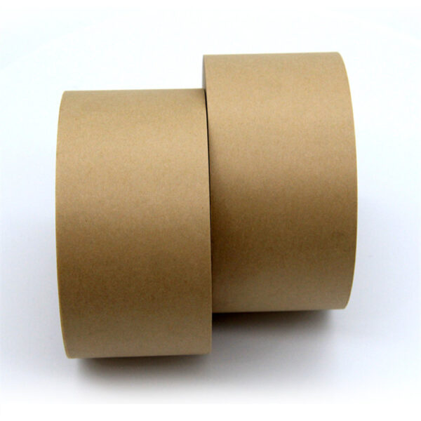 Factory Direct Sales Kraft Brown Self-Adhesive Paper Tape Packaging Tape - Image 3