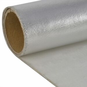Fireproof Thermal Insulation Aluminum Foil Coated Fiberglass Cloth