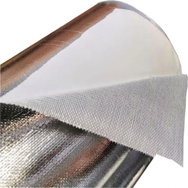 High Temperature Resistance Wrap Aluminum Foil Laminated Fiberglass Cloth - Image 3